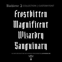 Image 6 of Durer Black (1 style) - Custom Font