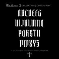 Image 2 of Durer Black (1 style) - Custom Font