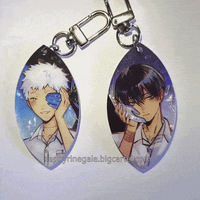 Image 2 of The Summer Hikaru Died Foil Eye Charms