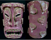 Pink Heart Tiki