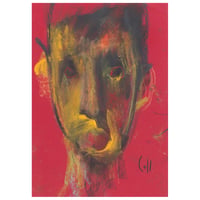Image 1 of Ago - Sketchbook Drawing in Soft Pastels and Charcoal on Paper 