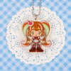 Acrylic Keychain: Ice Cream Girl