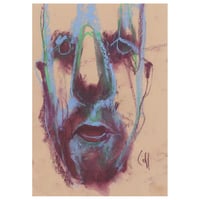 Image 1 of Hang - Sketchbook Drawing in Soft Pastels  on Paper 