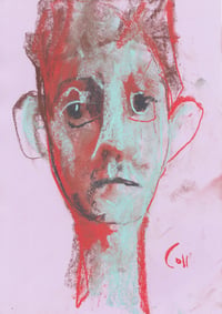 Image 2 of Question - Sketchbook Drawing in Soft Pastels and Charcoal  on Paper 