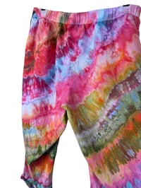 Image 7 of ♻️ UPCYCLED 2X PLUS Linen Pants in Euphoria Ice Dye