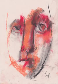 Image 2 of June - Sketchbook Drawing in Soft Pastels and Charcoal  on Paper 