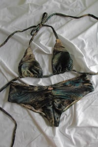 Image 1 of ♲ Swamp Thing Bikini Set - S