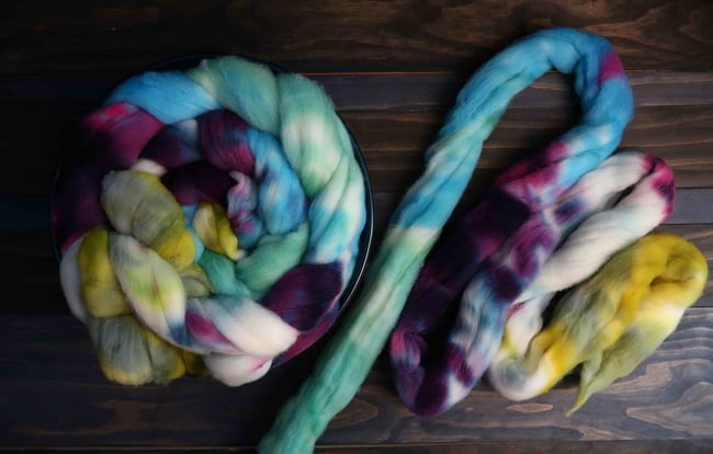 For The Whimsy Combed Top - Targhee