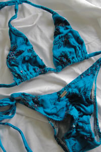 Image 3 of ♲ Black Sand Cotton Bikini Set - S