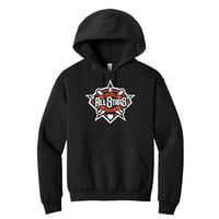 Youth Jerzees Hooded Sweatshirt Black