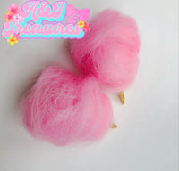 Mini cotton candy clips