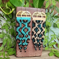 Image 3 of Jaguar Print Earrings
