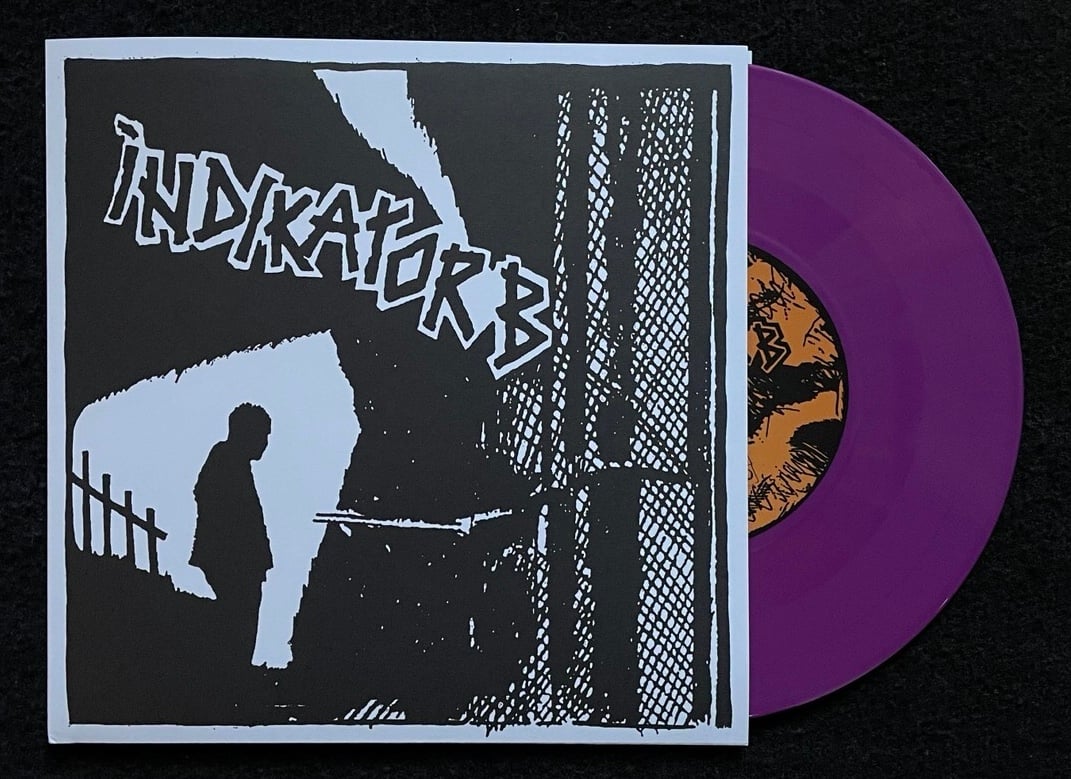 Image of INDIKATOR B "II" 7" E.P. - purple wax