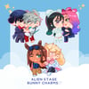 Alien Stage Bunny Charms