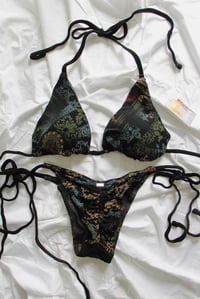 Image 1 of ♲ 68 Degrees Bikini Set - 2XL Top / XL Bottom 