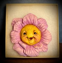 Image 3 of Made to Order Flower Magnet - Blue , Pink , or Purple