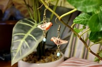 Image 4 of Robin family earrings
