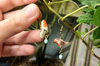 Image 5 of Robin family earrings