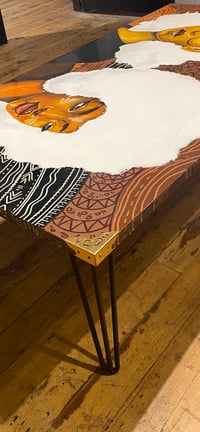 Image 3 of Original hand painted table no.1