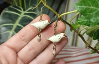 Image 3 of PREORDER Willow ptarmigan family earrings