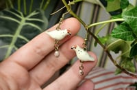 Image 4 of PREORDER Willow ptarmigan family earrings