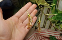 Image 2 of Spotted gar earrings