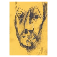 Image 1 of Calum - Sketchbook Drawing in Charcoal on Paper 