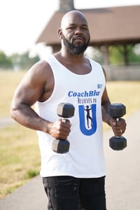 Coach Blue Believes in U  Personalized Shirt