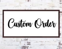 Custom Order (