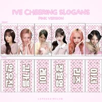 Image 1 of IVE CHEERING SLOGANS [PRE-ORDER]