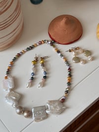 Image 2 of Anu double pearl necklace 
