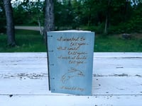 Image 3 of Winter Hare Wooden Journals / Lyric Book