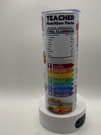 Image 2 of Teachers Appreciation Tumbler 