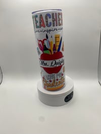 Image 1 of Teachers Appreciation Tumbler 