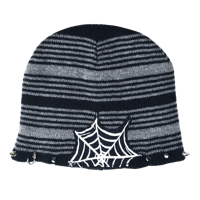 Image 1 of spikes n webz beanie
