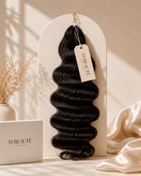 SVBEAUTÉ Body Wave Feather Crochet 