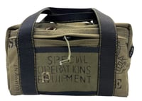 Image 3 of OD/BLK Surplus Canvas Custom Tool Bag