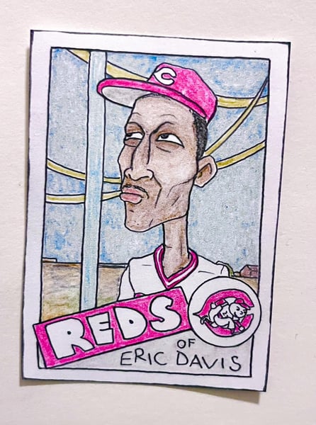 Image of Original pencil artwork—Eric Davis