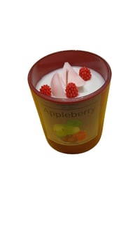 Apple Berry scented soy wax candle 