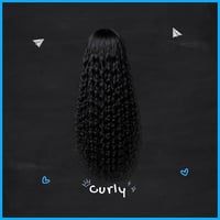 Curly Black Luxury HD Lace Wig 