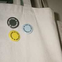 Image 3 of THE FUTURE IS HARDCORE PIN