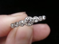 Image 3 of EDWARDIAN 18CT PLATINUM DIAMOND 7 STONE RING