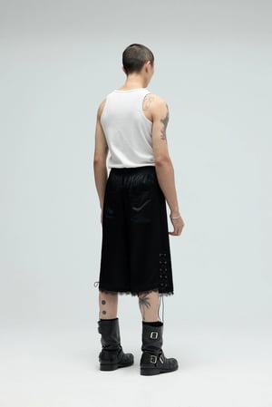 Image of EQUALNEAR - Fight Club Shorts (Black)