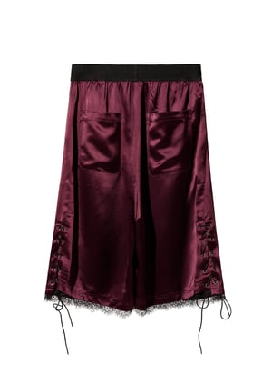 Image of EQUALNEAR - Fight Club Shorts (Burgundy)