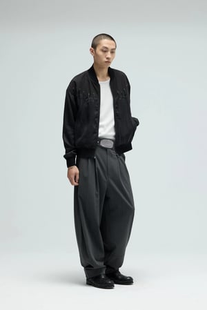 Image of EQUALNEAR - Rodeo Bomber Jacket (Black)