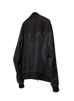 Image of EQUALNEAR - Rodeo Bomber Jacket (Black)
