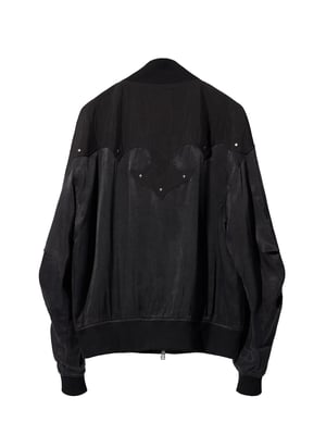 Image of EQUALNEAR - Rodeo Bomber Jacket (Black)