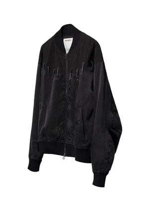 Image of EQUALNEAR - Rodeo Bomber Jacket (Black)