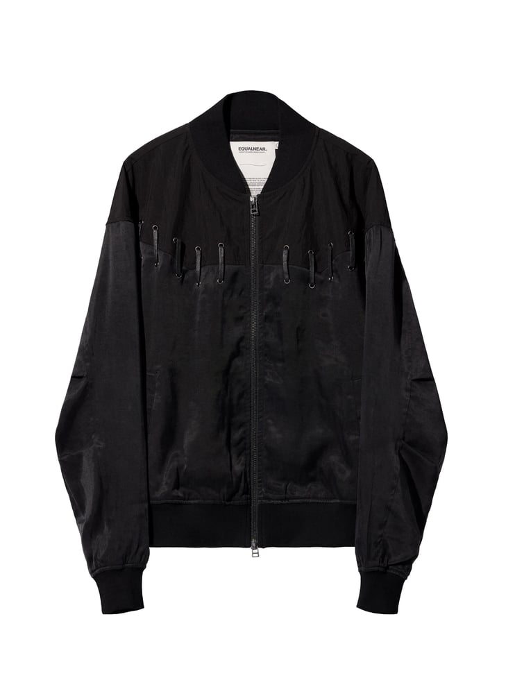 Image of EQUALNEAR - Rodeo Bomber Jacket (Black)