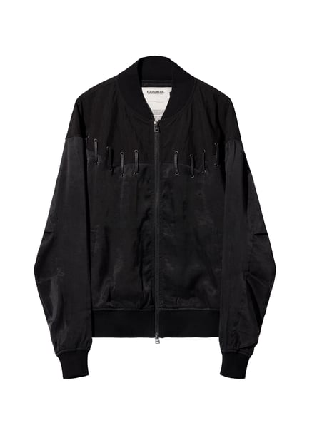 Image of EQUALNEAR - Rodeo Bomber Jacket (Black)